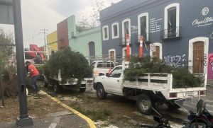 Trabaja ayuntamiento para restablecer semáforos dañados por granizada