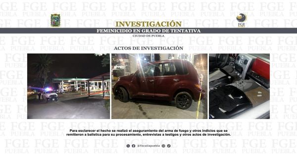 Detienen a Carlos Omar, dispar&oacute; a su ex pareja en una gasolinera de Puebla