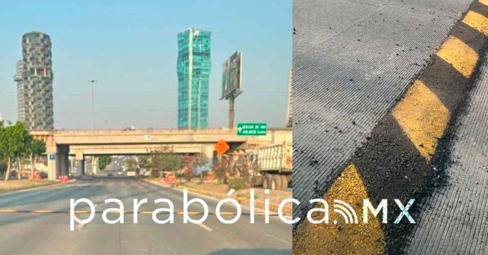 Buscan reductores de velocidad en V&iacute;a Atlixc&aacute;yotl evitar accidentes por obras: Supervisora