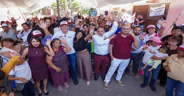 Se suma colonia El Salvador con Pepe Chedraui por la Puebla del Futuro