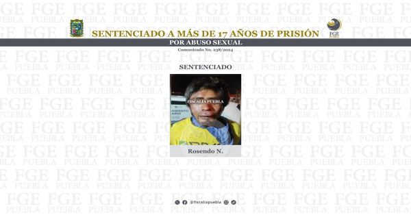 Detienen a Rosendo N. por el delito de abuso sexual