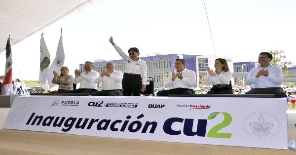 Abre BUAP nuevo cap&iacute;tulo en su historia con la inauguraci&oacute;n de CU2