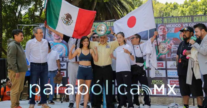 Realiza el pesaje para la pelea de Gaby “La Bonita” Sánchez