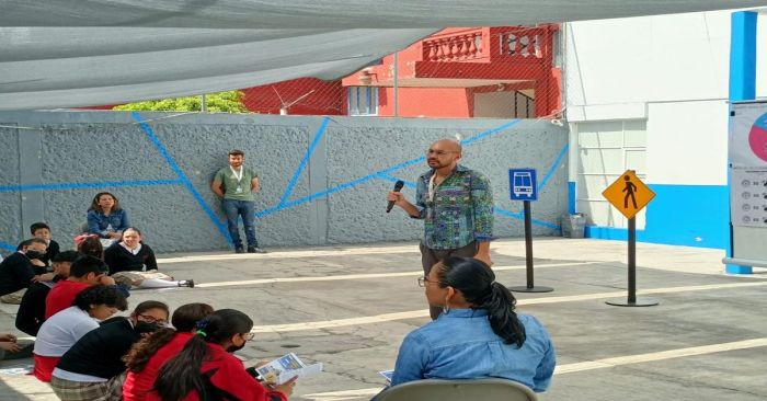 Realiza Ayuntamiento de Puebla campaña de Seguridad Vial en escuelas