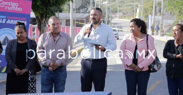Rehabilitan la calle Constituci&oacute;n de Santo Tom&aacute;s Chautla