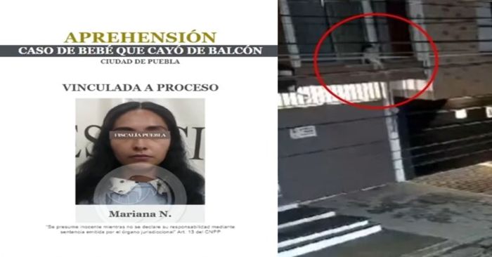 Detienen a Mariana, estaba en un bar y su bebé cayó de un balcón en la colonia La Paz