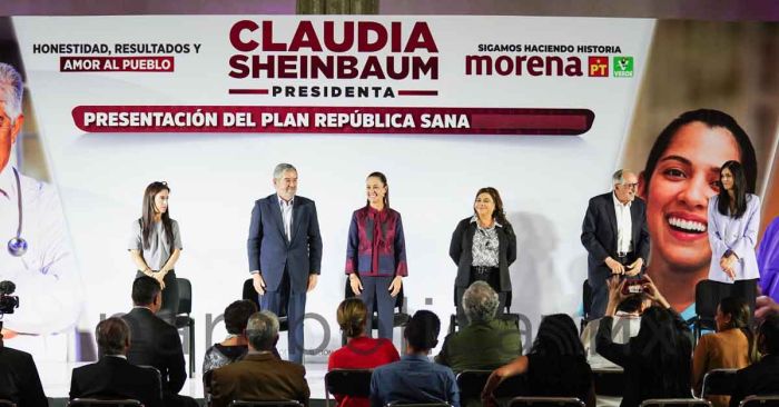 Presenta Claudia Sheinbaum propuestas sobre Salud