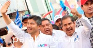 Despide Eduardo Rivera campaña junto a Inés Saturnino en Tecamachalco