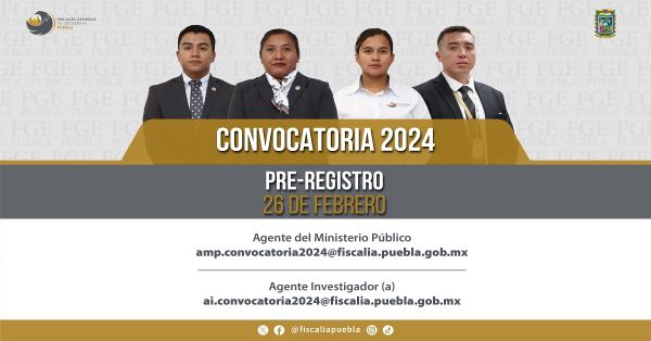 Abre la FGE convocatoria para el proceso de reclutamiento