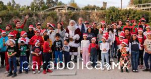 Llega la magia de la navidad a las niñas y niños del SMDIF