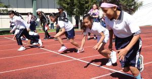 Participan mil 500 alumnos en &quot;Tercer Festival Atlético de Educación Especial&quot;