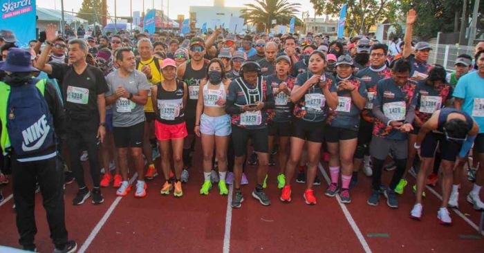 Realizan Medio Maratón Bachoco en San Andrés Cholula