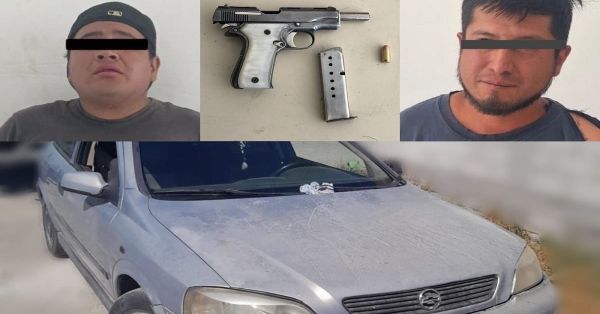Detiene en San Andrés Cholula a cuatro personas por portación ilegal de arma de fuego
