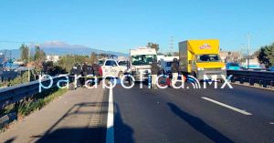 Deja accidente en la Puebla-Orizaba un ciclista y un motociclista muertos