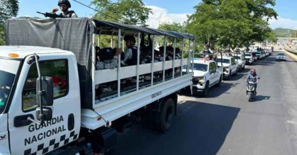 Refuerzan seguridad en Acapulco con 500 elementos de GN