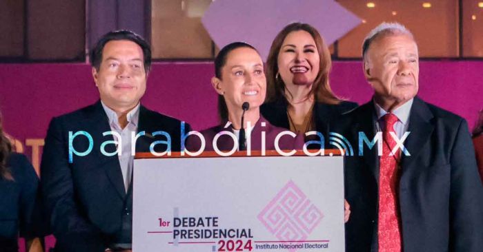 Ganamos el debate y vamos a ganar la presidencia de la República: Sheinbaum