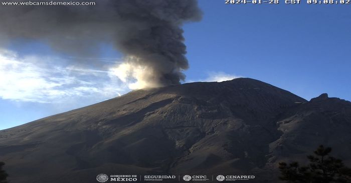 Aumenta a 164 poblanos con rinitis por ceniza del volcán