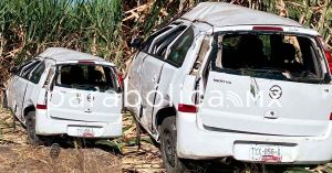 Reportan volcadura en el Libramiento Cañero de Atencingo