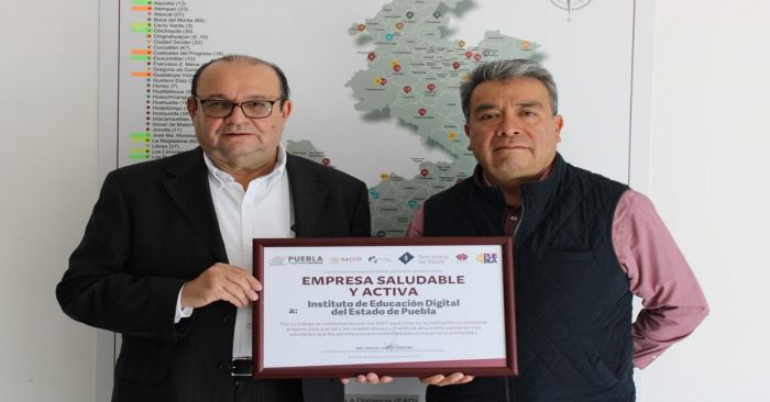 Obtiene IEDEP certificación como centro de trabajo saludable y activo