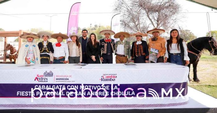 Realizarán cabalgata por las festividades de la Fiesta Patronal de San Andrés Cholula