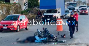 Muere motociclista en la Vía Corta a Santa Ana