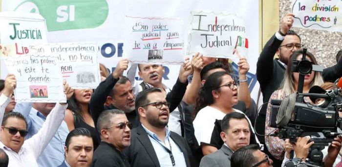 Votarán jueces y magistrados por paro de labores contra Reforma Judicial