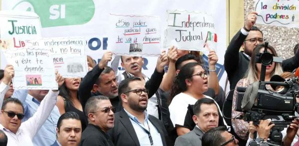 Votarán jueces y magistrados por paro de labores contra Reforma Judicial