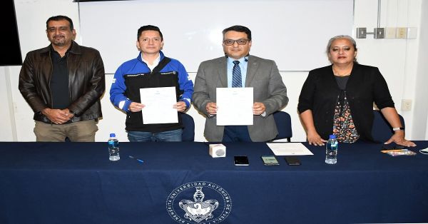 Renuevan convenio de colaboración la Facultad de Ciencias Químicas y Volkswagen de México