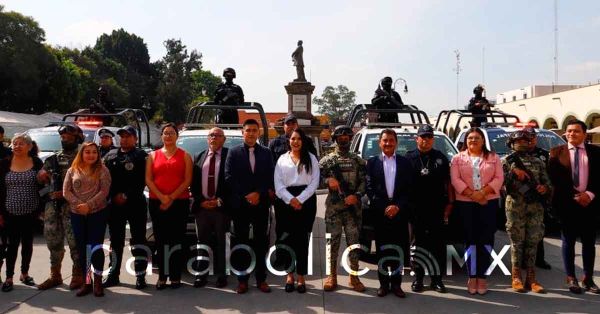 Suma San Pedro Cholula a la Marina en seguridad