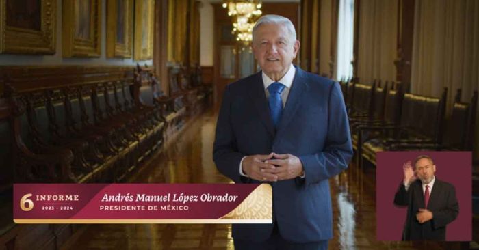 Inicia difusión de spots por sexto informe de AMLO