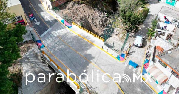 Rehabilita ayuntamiento el puente vehicular de la 66 Poniente