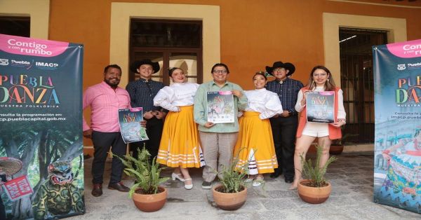 Preparan muestra Folcl&oacute;rica de Danza en el Ayuntamiento de Puebla