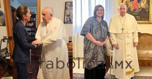 Fiscalizará INE visitas de Gálvez y Sheinbaum con Papa Francisco