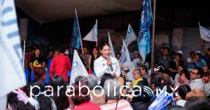 Cierra Lupita Cuautle Campaña en la colonia Concepción La Cruz