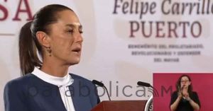 Ofrece Claudia Sheinbaum primera conferencia en Palacio Nacional