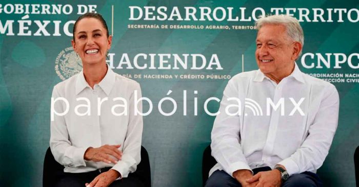 Inician AMLO y Sheinbaum gira por el país