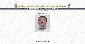 Detienen a Jesús N. por el delito de violación equiparada
