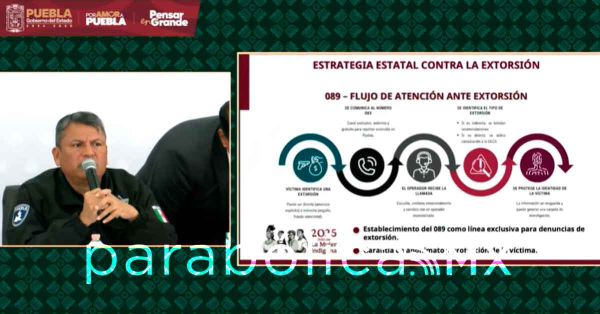 Implementarán SSP el programa estatal contra la extorsión