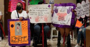 #8MPuebla: Marchan trabajadoras sexuales de Puebla