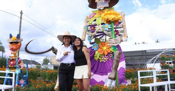 Impulsa Ariadna Ayala el arte y tradición en el Valle de Catrinas 2025