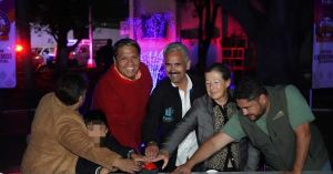 Inauguran la revitalizaci&oacute;n de la fuente del parque Enrique Ben&iacute;tez