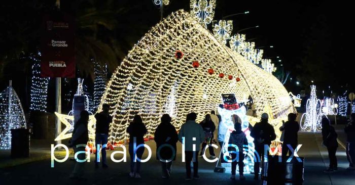 Cierran el Festival Navideño “Por Amor a Puebla”; recibe 355 mil visitantes