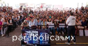 Promueve Armenta obra comunitaria en San Andrés Cholula, San Pedro Cholula y Cuautlancingo
