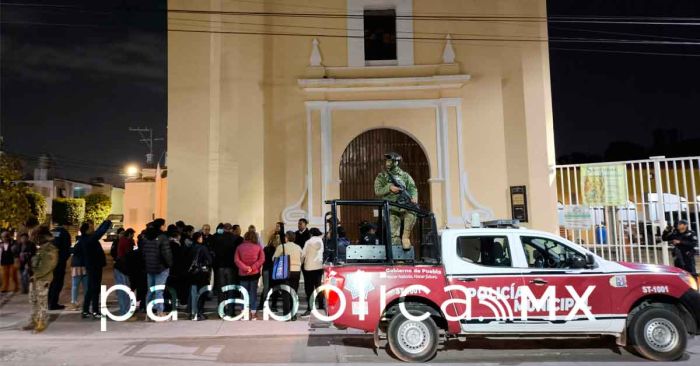 Refuerza Policía de San Pedro Cholula Comités Vecinales en Xixitla y Barrio de Jesús