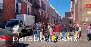 Cierran calles del Centro Histórico por la grabación de una serie