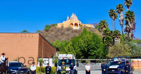Encabezan mujeres el 60% de jefaturas de la polic&iacute;a en San Andr&eacute;s Cholula