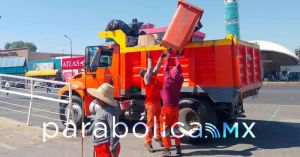 Realizan &quot;naranjitas&quot; operativo especial de limpieza por el Desfile del 5 de Mayo