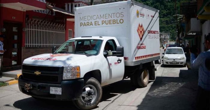 Atiende Rocío Nahle faltante de medicamentos en Zongolica