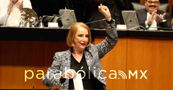 Eligen a Laura Itzel Castillo Juárez como presidenta de la Mesa Directiva del Senado