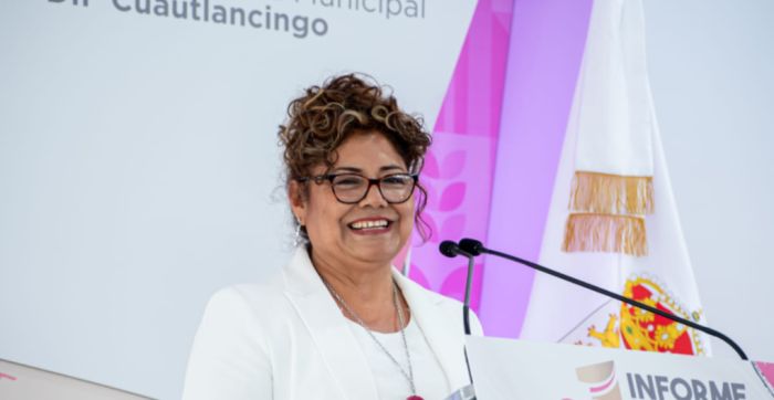 Rinde Tere Alfaro Primer Informe al frente del DIF de Cuautlancingo
